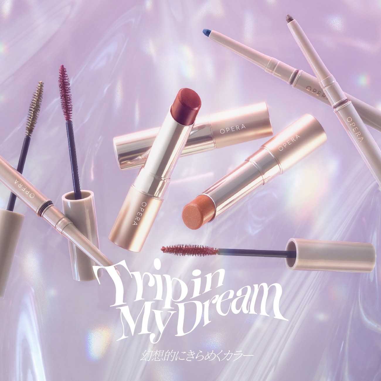 [限定] OPERA Trip In My Dream Lip Tint / Coloring Mascara / Eye Color Pencil