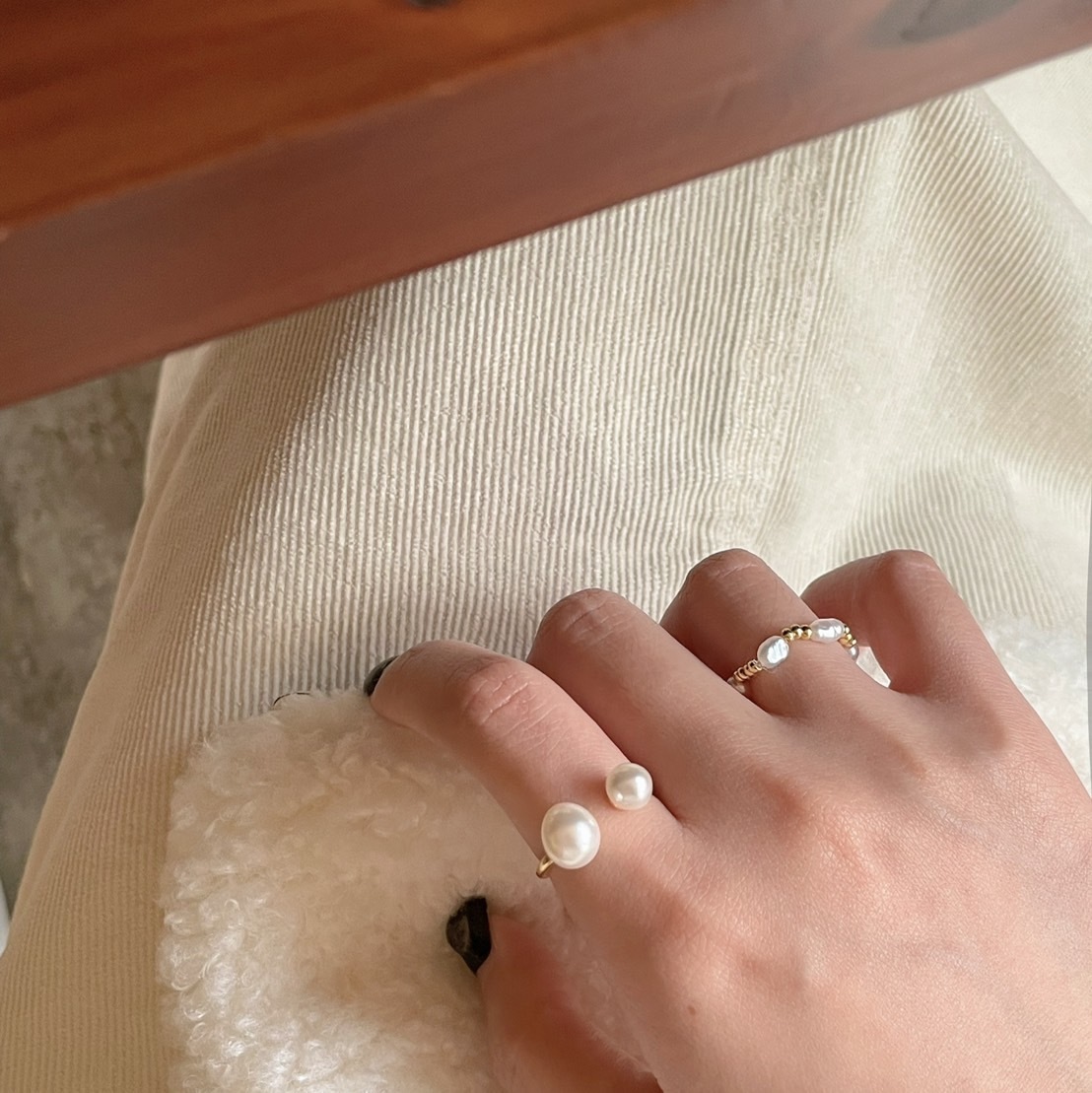 925 silver-Twins Ring