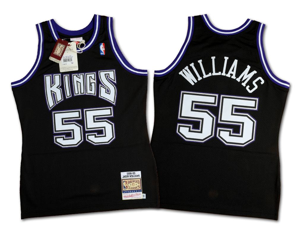Mitchell & Ness NBA 沙加緬度國王隊 Jason Williams 1998-1999 復刻 球員版球衣