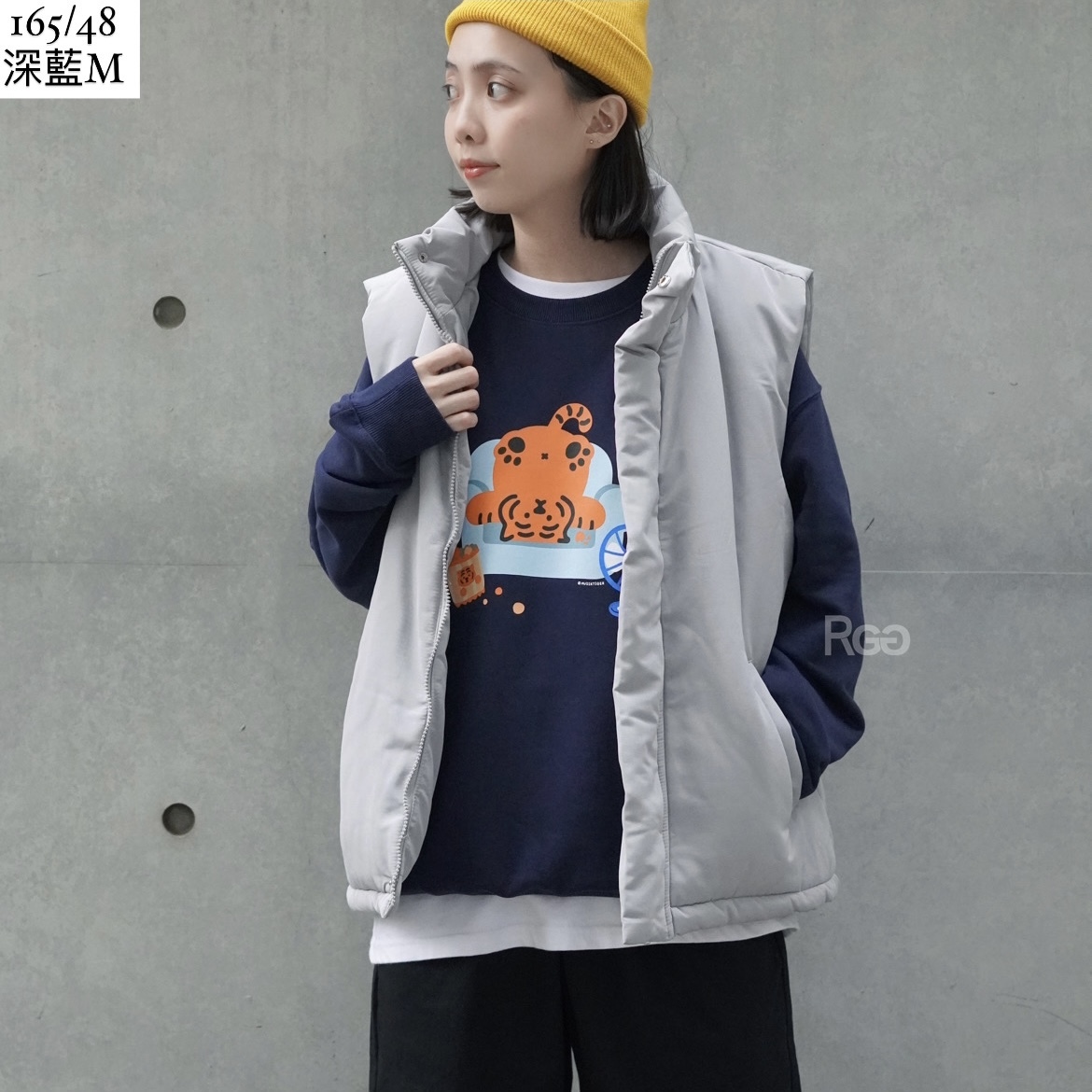 Spao X Muzik tiger 無業老虎 大學T