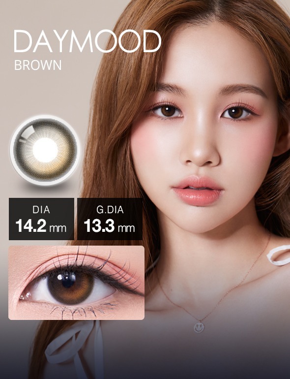 [日拋] OLOLA Daymood 1day Brown  彩色日拋隱形眼鏡｜每盒10片