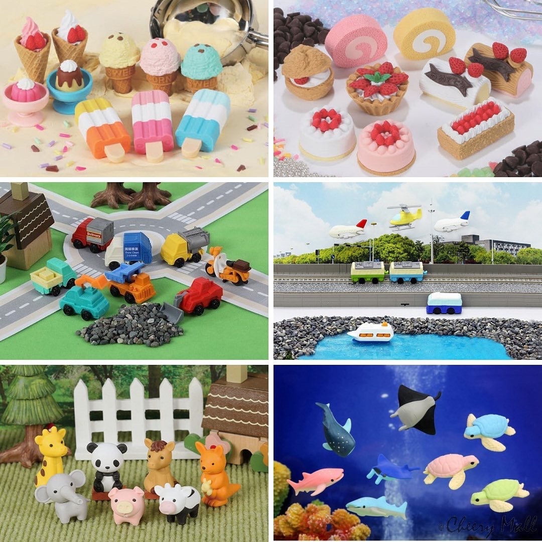 日本IWAKO造型擦膠-1盒60入