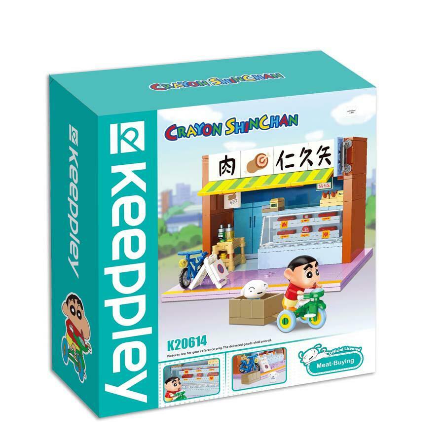 蠟筆小新 買東西記造型積木