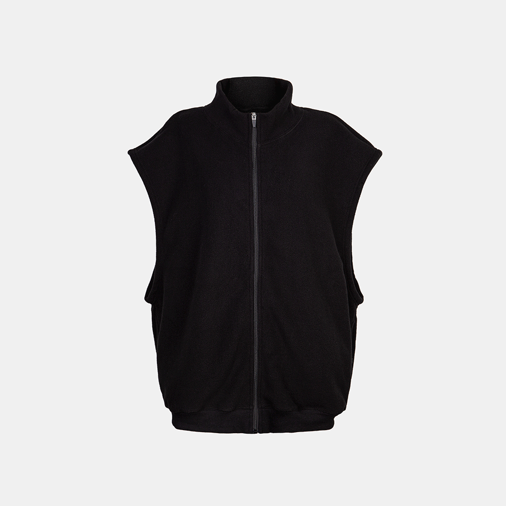 搖粒絨保暖寬版背心(-25%)