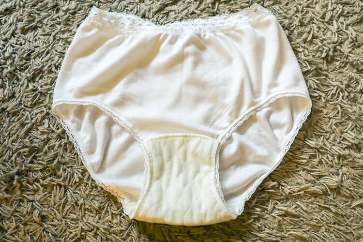 IOHS十分幸福女性尿用內褲30cc使用機能布料層，兼具吸水、除臭、防水功能