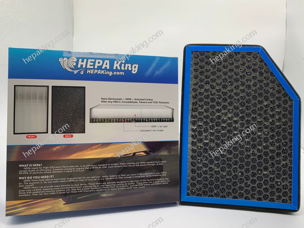 HEPA KING BMW 5 Series (F07, F10, F11) 2009-2017 + 蜂窩納米礦晶 冷氣濾網