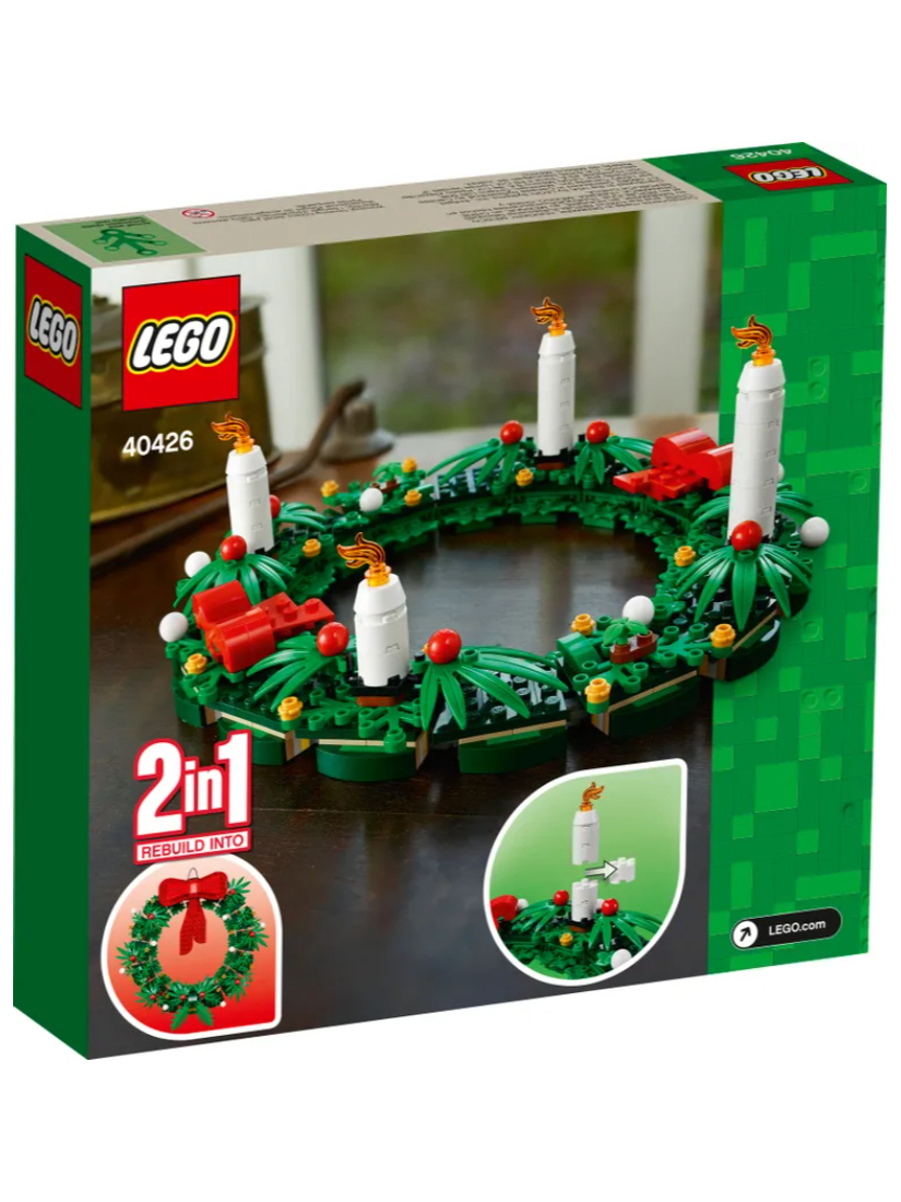LEGO 40426 CHRISTMAS WREATH 2-IN-1
