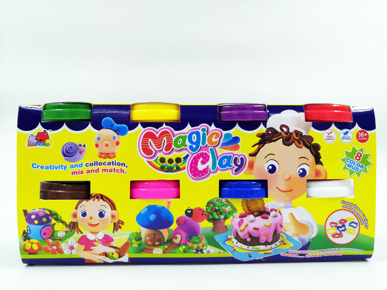 8150-A 8樽彩泥膠