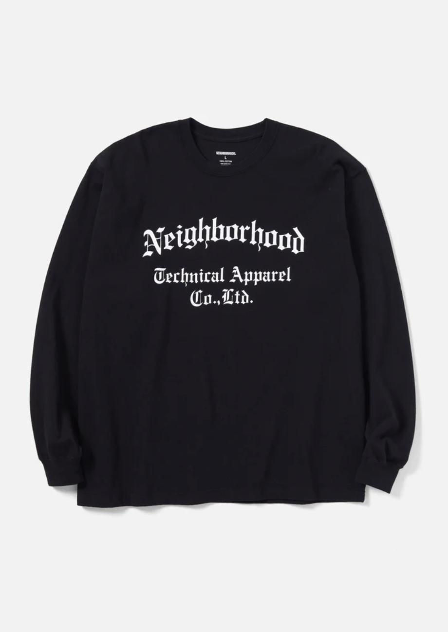 {現貨} NEIGHBORHOOD NH TEE-8 LS . CO