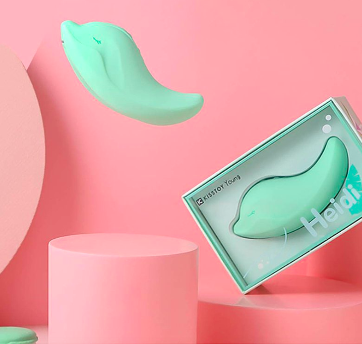 〔一物多用〕KISSTOY Heidi 海豚震蛋連震動按摩器