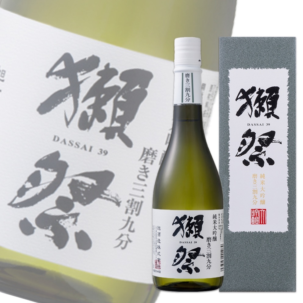 田酒 特別純米酒、獺祭 三割九分 純米大吟醸 1800ml ２本セット - 日本酒