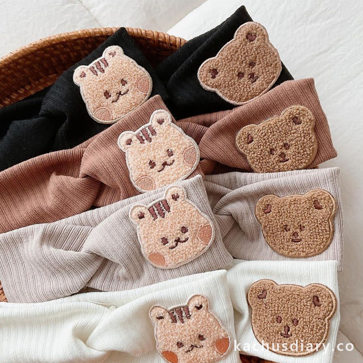 little bear family headband