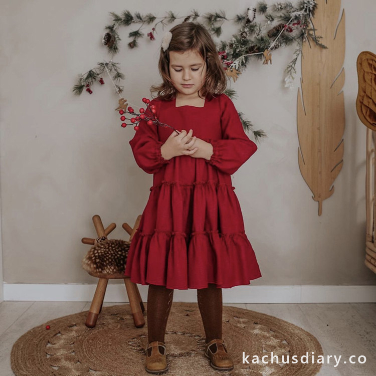 ins X'mas cake dress