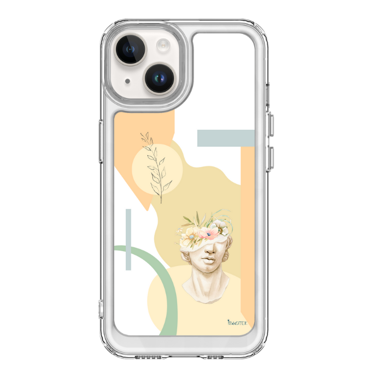 iPhone 13-15系列 手機防摔殼藝術之花