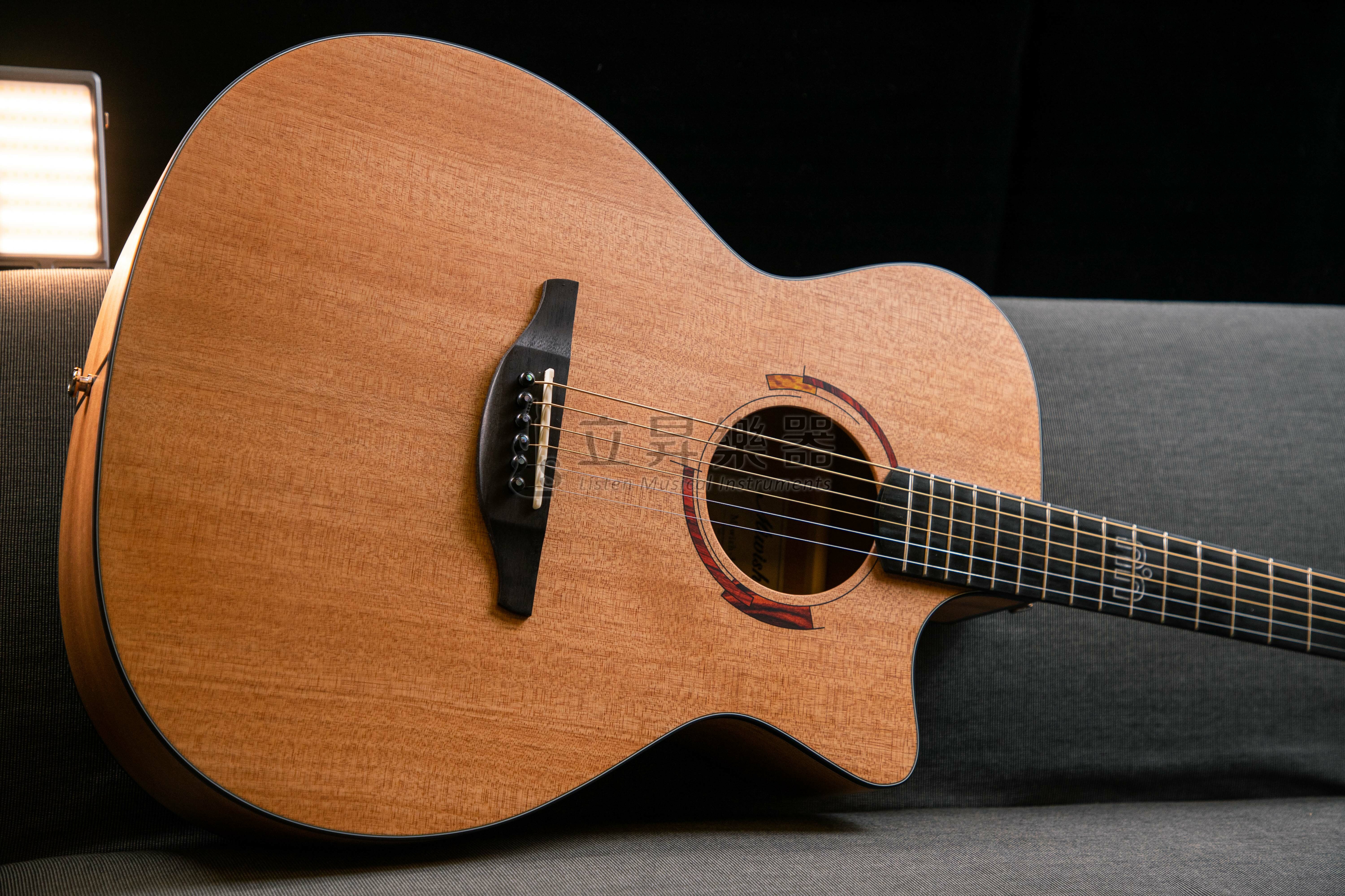 Miwish-L 民謠吉他 GSCC 非洲桃花心木面單 40吋 木吉他 附原廠軟Case