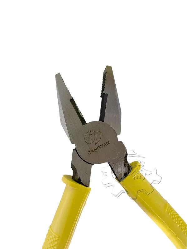 ＊中崙五金【附發票】台灣製 CANG YAN 專業鋼絲鉗 膠柄握把 8英吋 200mm CY-02 老虎鉗