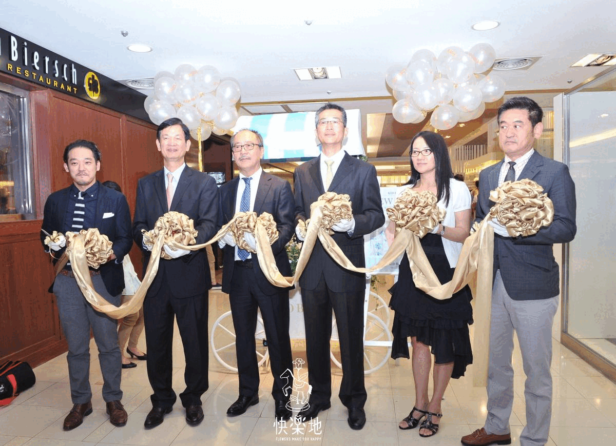 剪綵▪緞布綵球