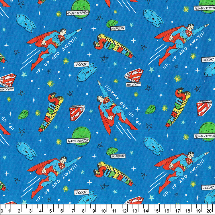 進口棉布00017(一尺)超人