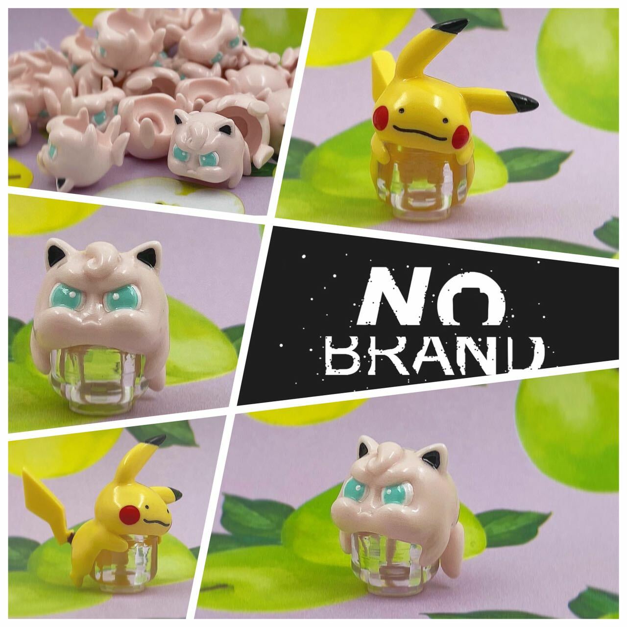 [NoBrand][Parts] pikachu(Ditto Ver) & Jigglypuff