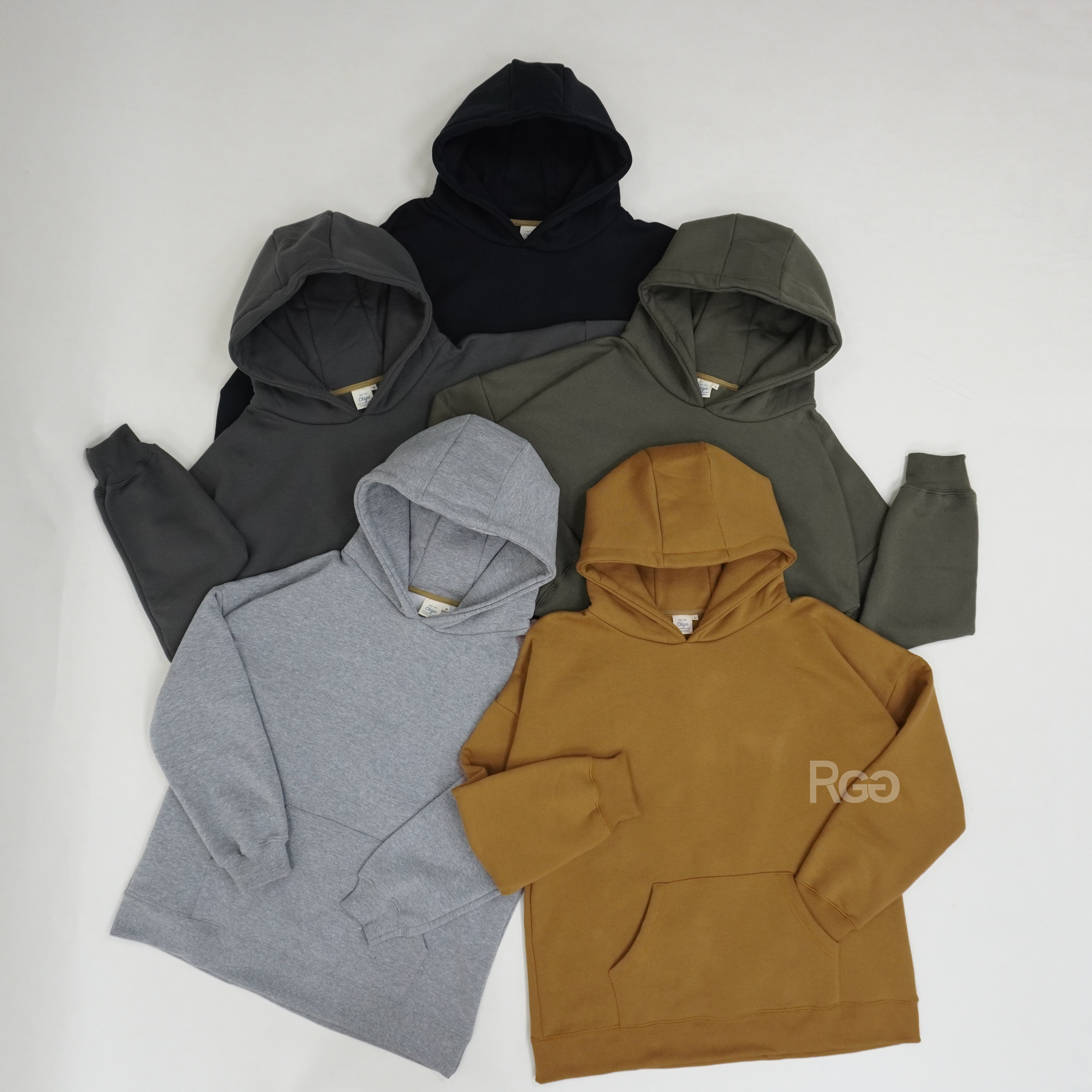 #22203 台灣製純棉內刷毛極重磅 13.2 OZ 帽T