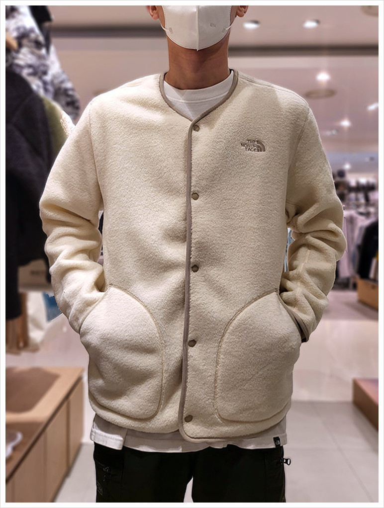 THE NORTH FACE NOVELTY ACAMPO CARDIGAN 羊毛開襟衫NJ5JN61B