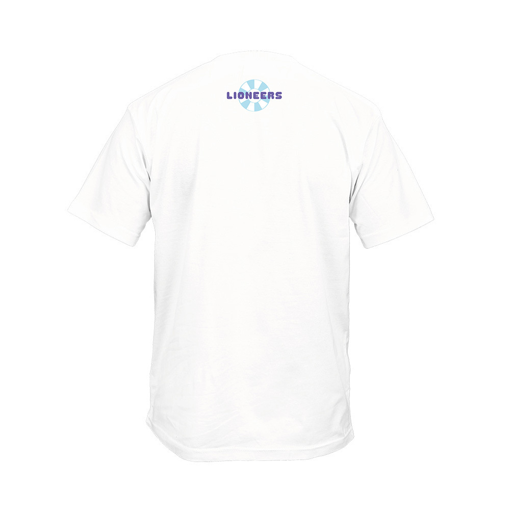 22-23 吉祥物享樂泳圈短TEE | 白