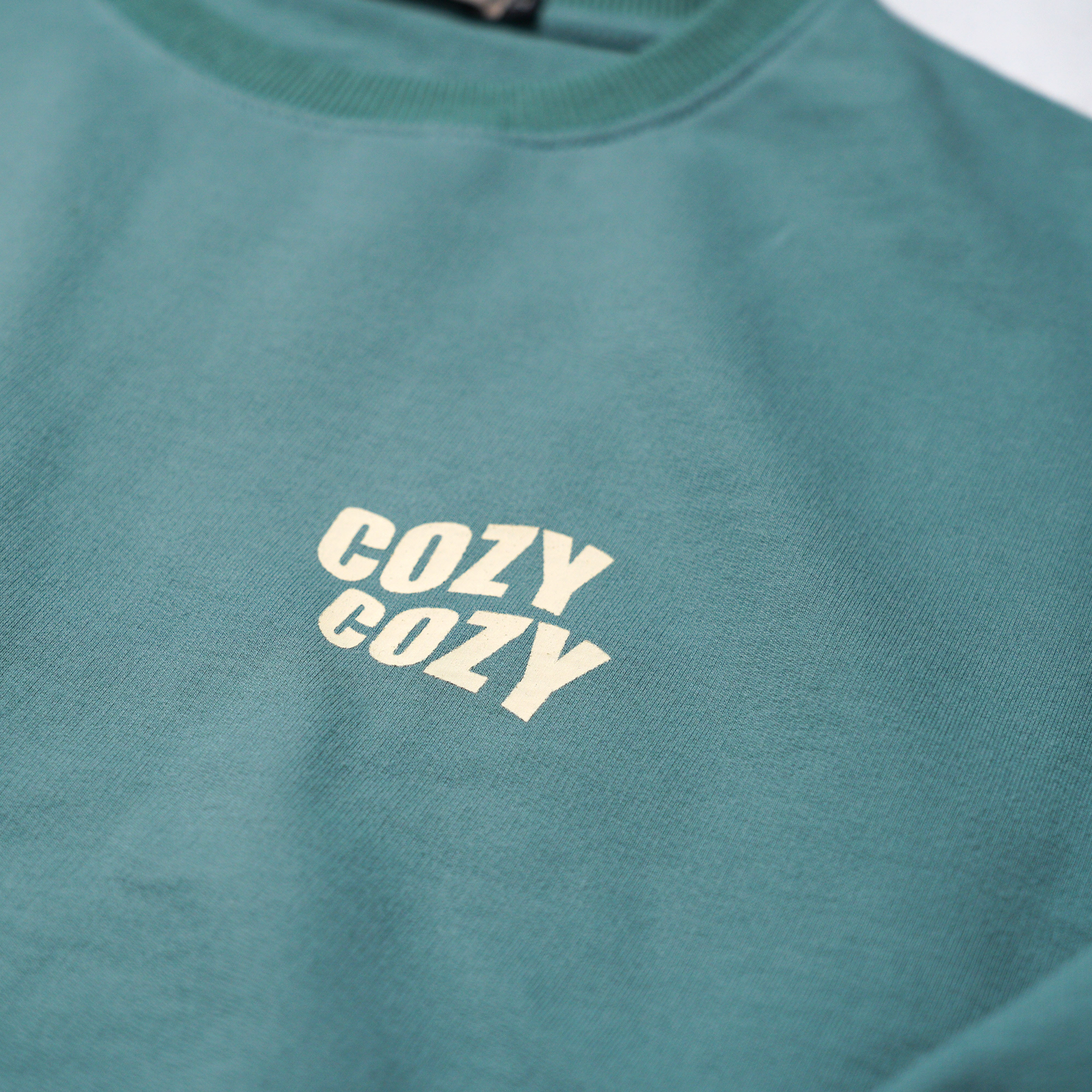P.B.P - “COZY COZY” TEE - GREEN