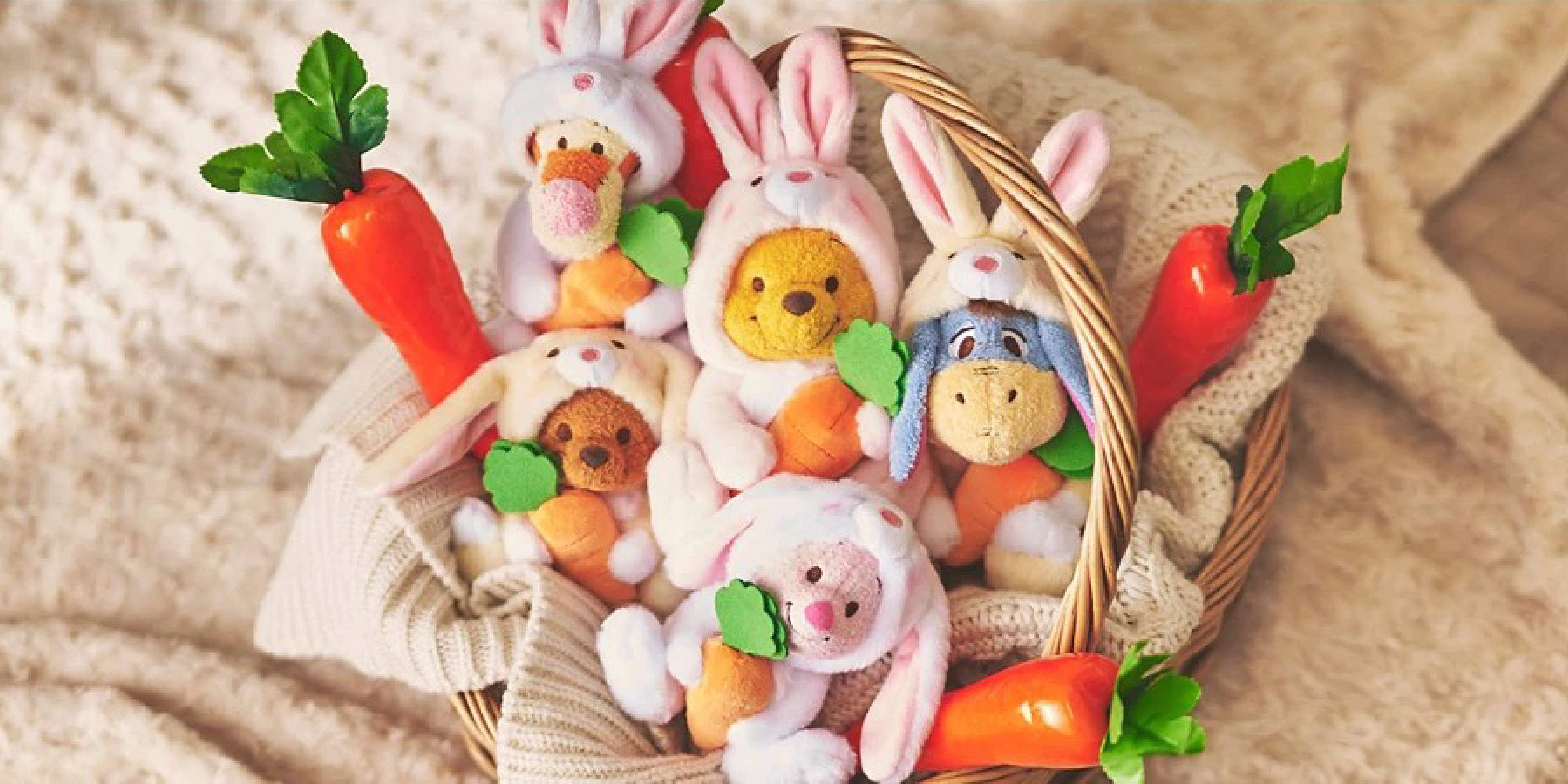 【最後現貨】日本迪士尼兔年變裝S號娃娃 維尼 小豬 跳跳虎 屹耳 小荳