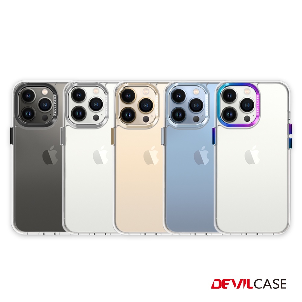 【DEVILCASE】iPhone 14/13/12/11 系列 標準版透明殼