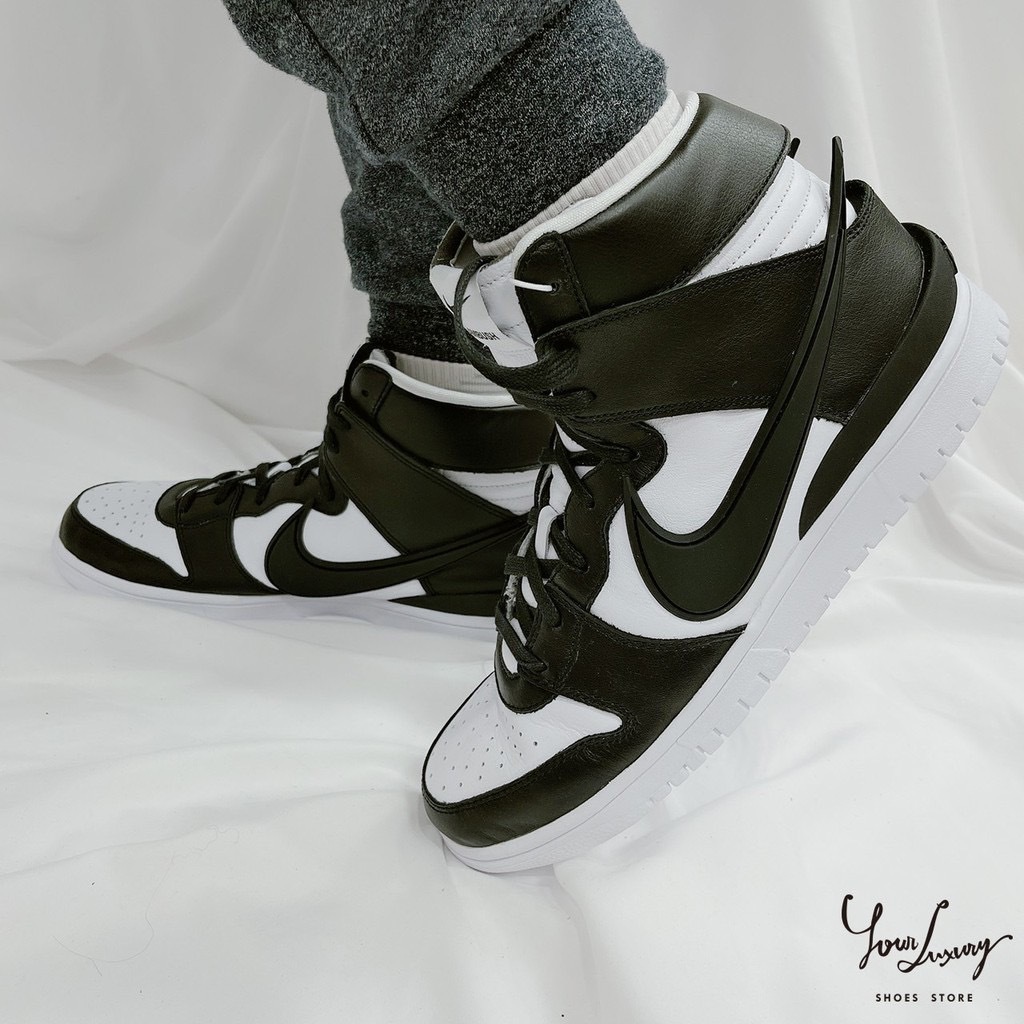 【Luxury】Ambush x Nike Dunk High Black White 黑白 聯名 男女