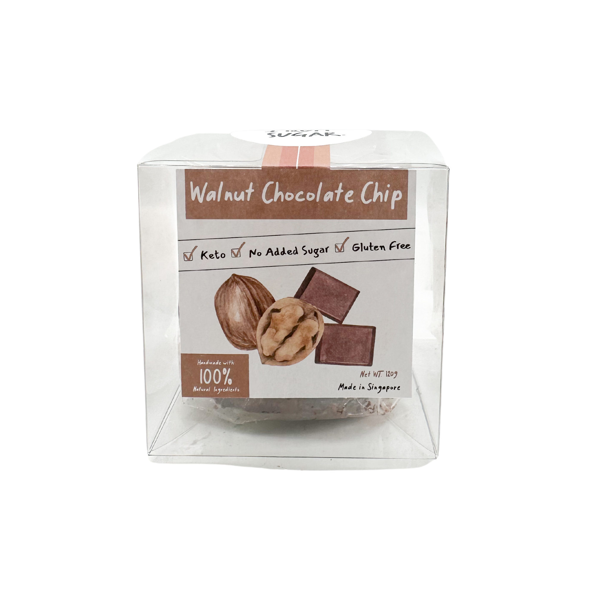 I Quit Sugar 生酮合桃朱古力粒軟曲奇 (6塊 120g) (59704)