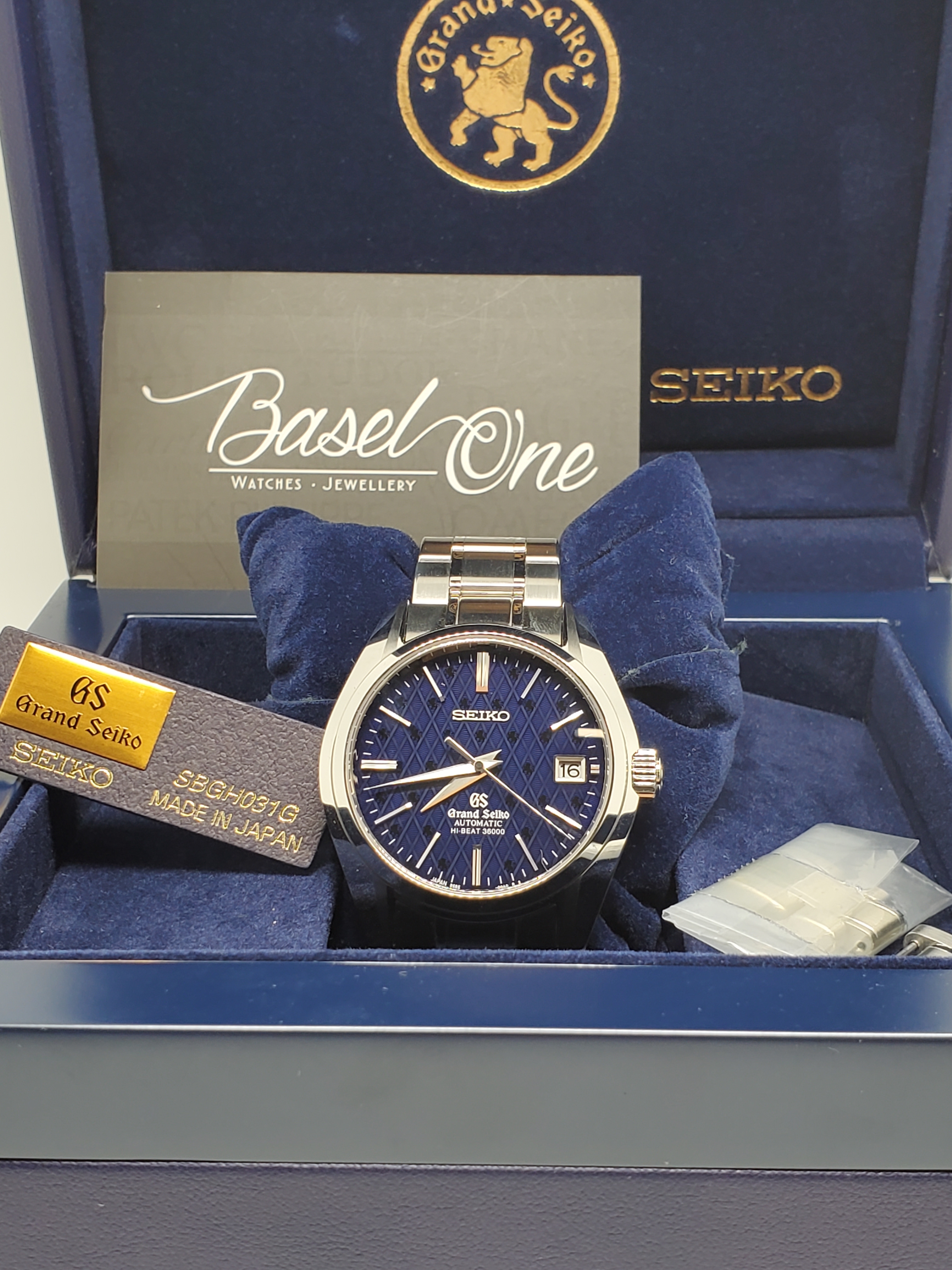 PRE-OWNED GRAND SEIKO SBGH031G LIMITED EDITION OF 200PCs 40MM