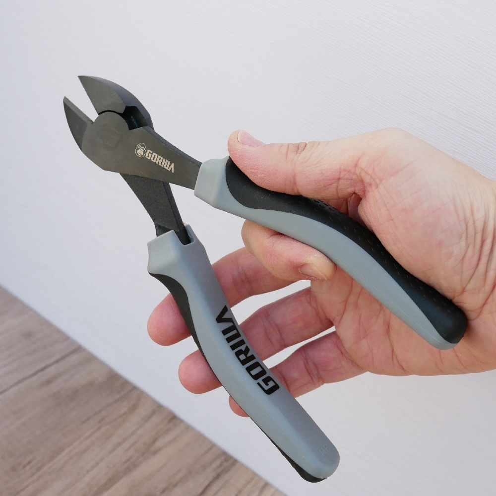 【Gorilla 】7吋極黑省力重力斜口鉗