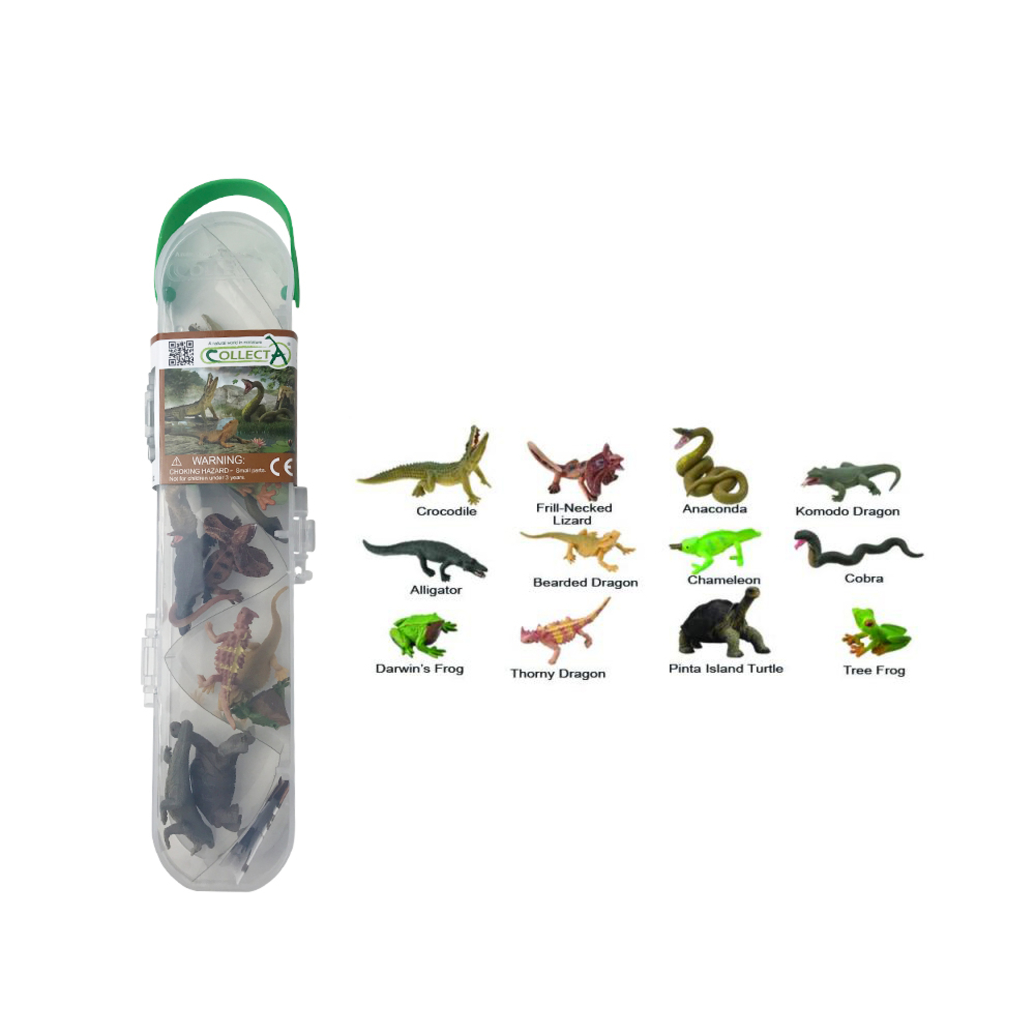 《 COLLECTA 》 迷你爬蟲與兩棲類動物