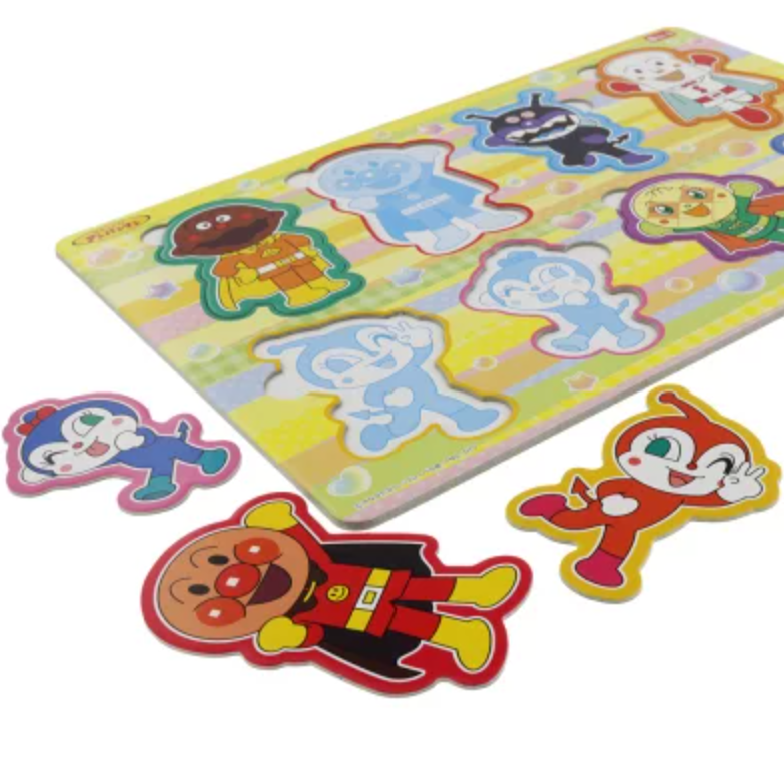 麵包超人6塊拼圖-人型 (特價品,不設包郵)