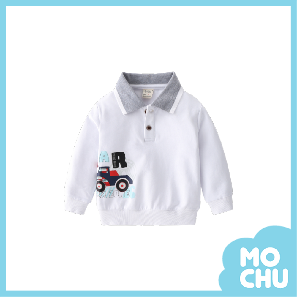 小車嘟嘟翻領衛衣(兩色)