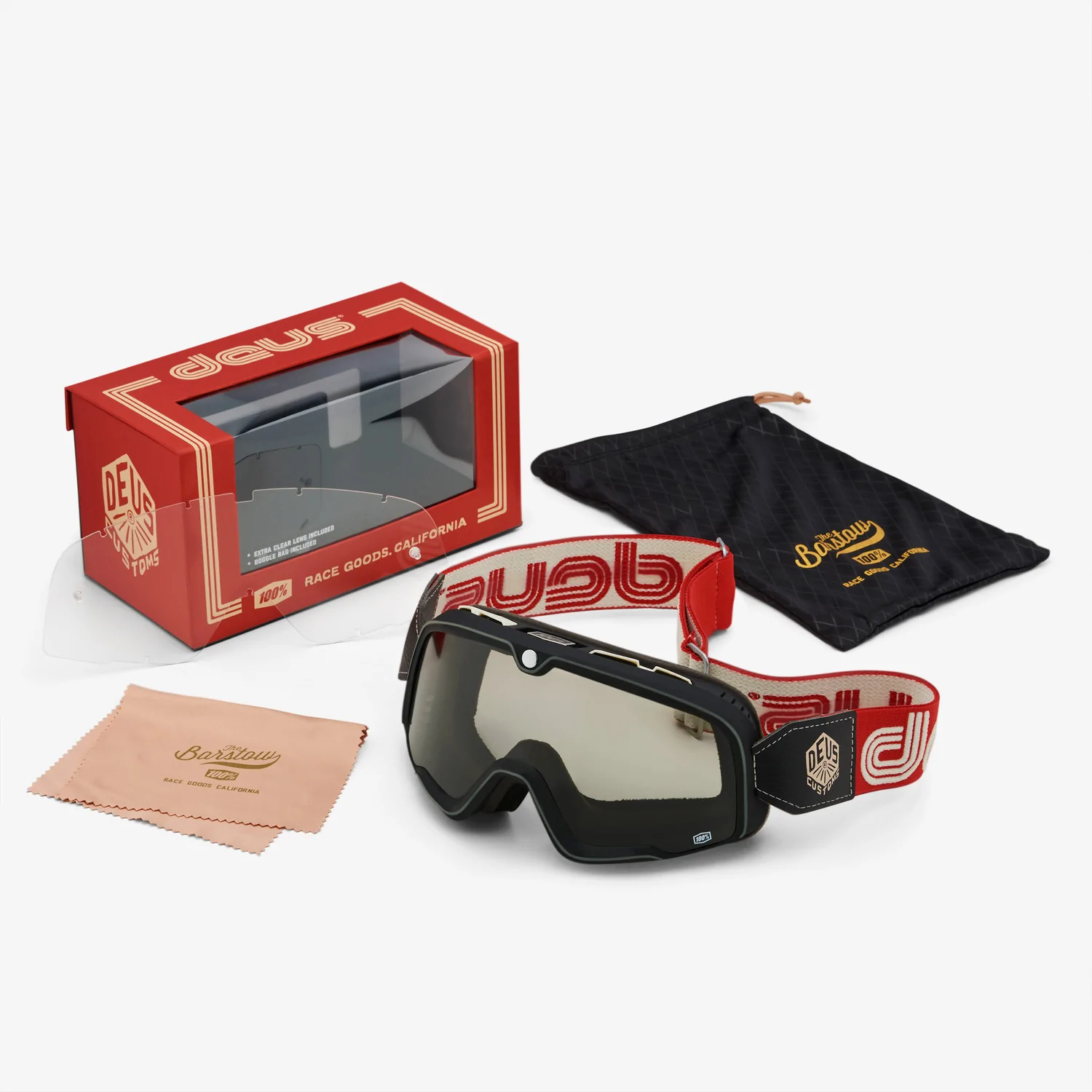 RIDE 100% BARSTOW DEUS 2022 墨片 個性 風鏡