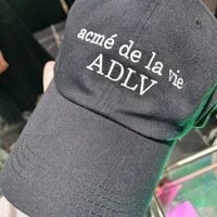 [S] ADLV BASIC LOGO BALL CAP, BLACK, ADLV19SS-BCMCBL-BLK (SAV114)