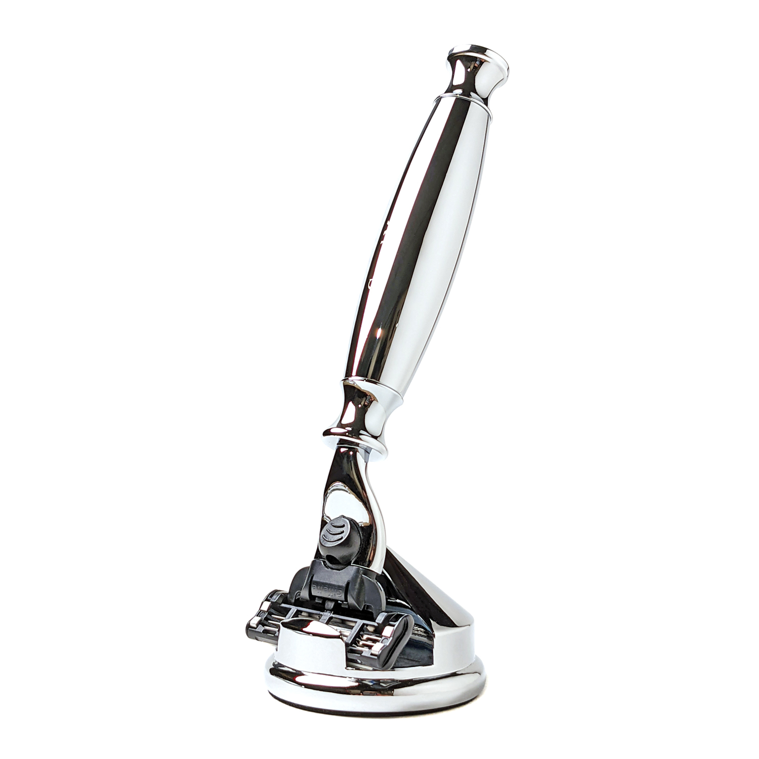 英國 Grand Manner 尊爵銀 手動安全刮鬍刀（Mach3 / 吉列鋒速3刀片）