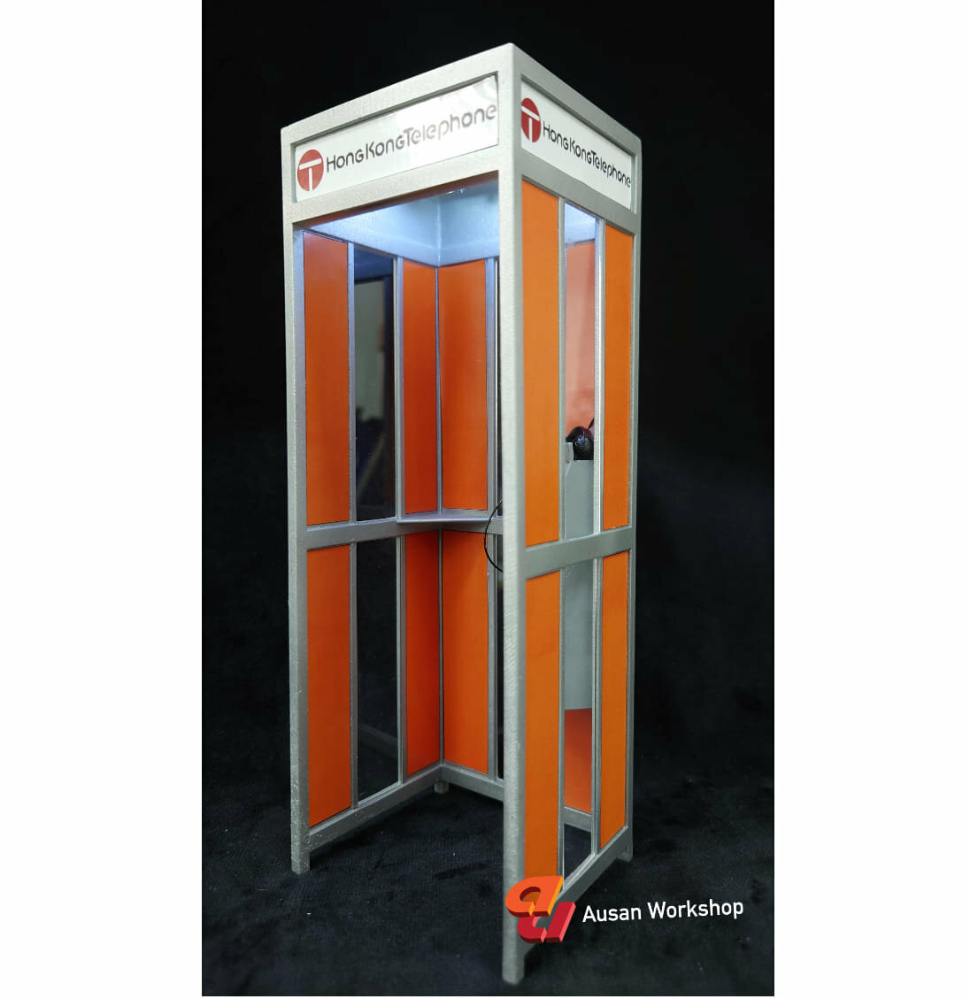 Ausan Workshop : 1/12 80's懷舊電話亭