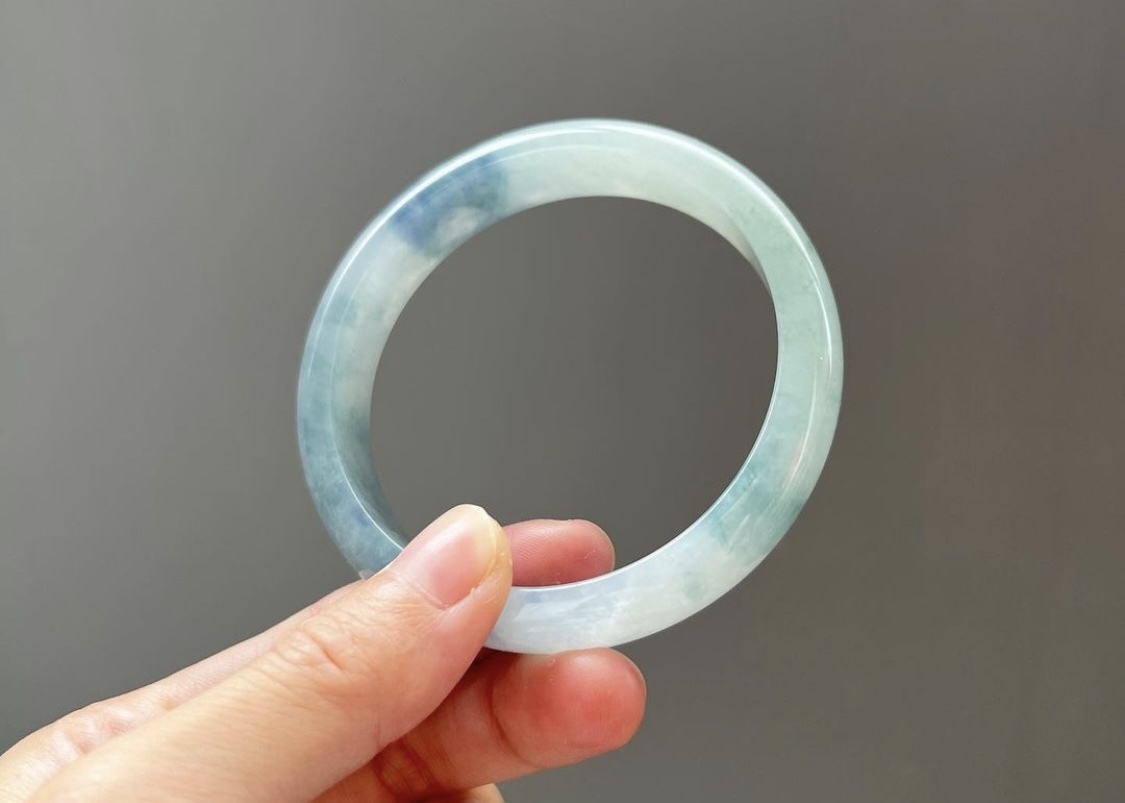 收藏級紫羅蘭翡翠手鐲