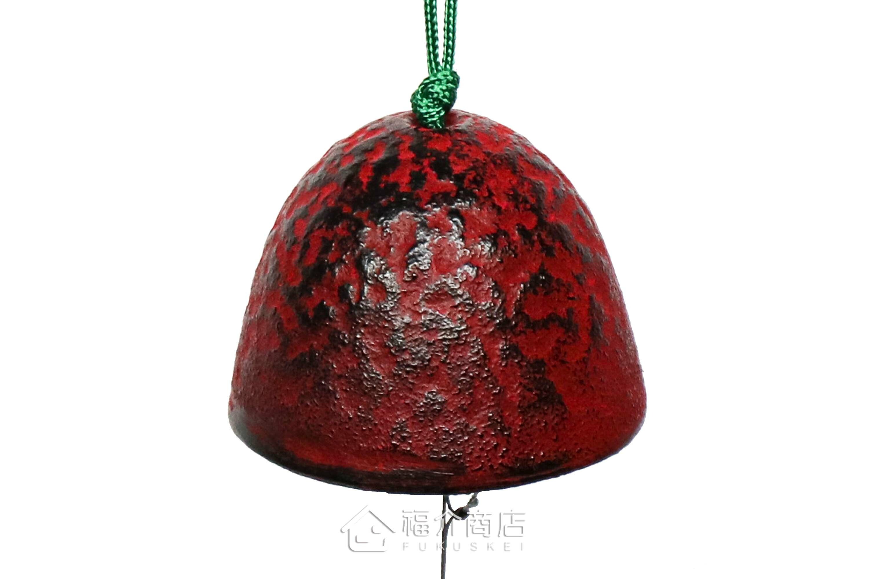 紅色的鑄鐵風鈴