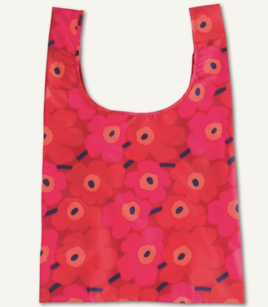 代購現貨 | marimekko Smartbag 環保袋 | Cherry Red mini Unikko