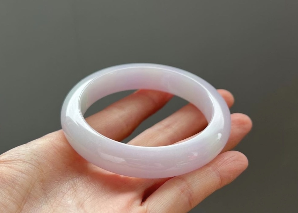 收藏級櫻花粉紫翡翠