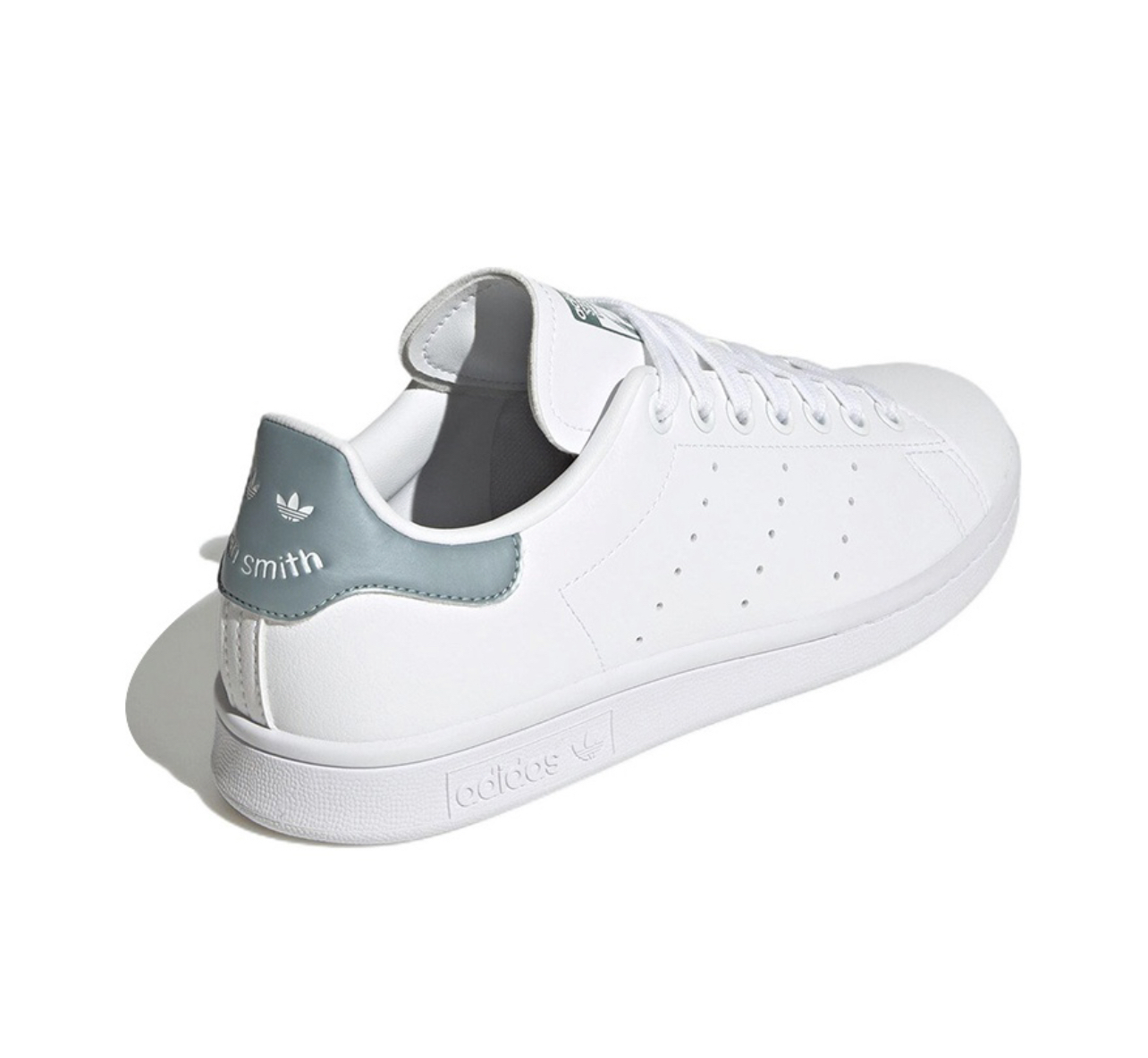 adidas女鞋 白 灰 小白鞋 史密斯 三葉草 愛迪達 GX4624 Nov lu