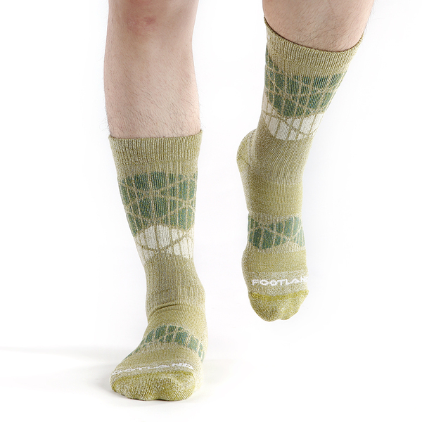 FOOTLAND HK長筒羊毛登山襪-AQ（Hiking輕裝型羊毛襪款）