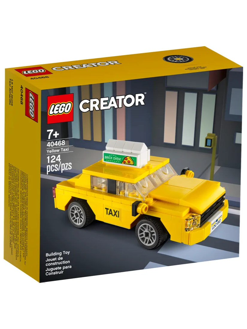 LEGO 40468 Yellow Taxi