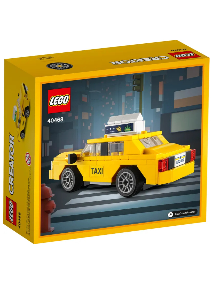 LEGO 40468 Yellow Taxi