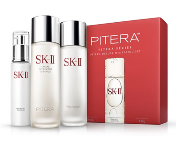 SK2 多方位PITERA™ 保濕修護套裝 (清瑩露230ml+神仙水230ml+精緻美膚乳液120g)  SK2 SK-II