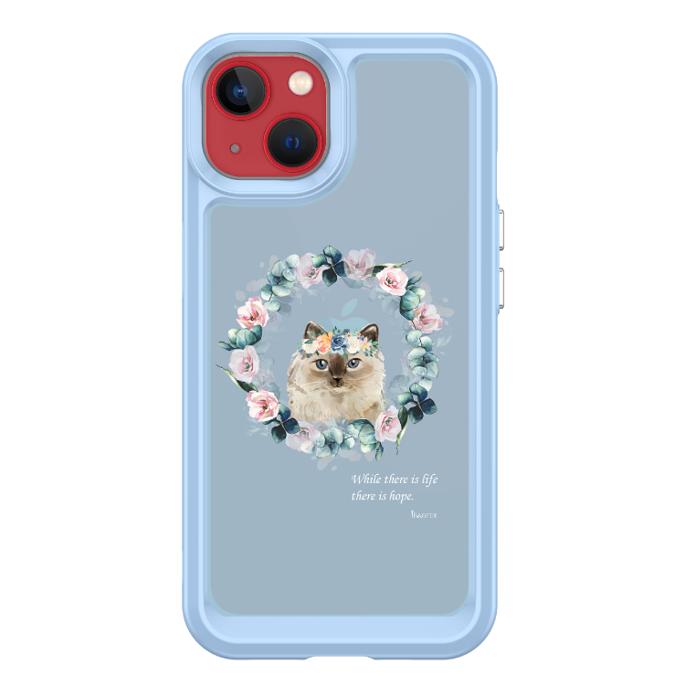 iPhone 13-15系列 手機防摔殼喵之伴娘